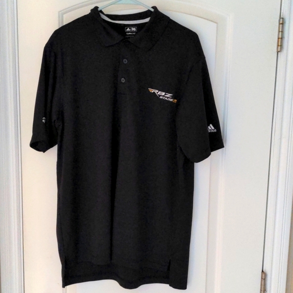 Black Adidas polo shirt - Picture 1 of 6